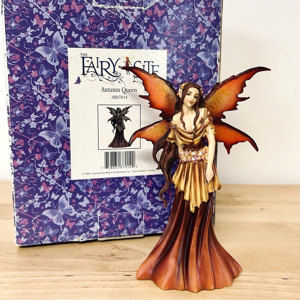 Fairy Site AUTUMN QUEEN Figurine 2009 Munro Amy Brown AB37014 Fantasy Whimsigoth